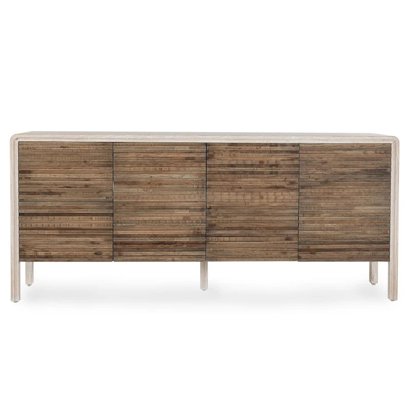 Buffet 4 portes Elodie de Classic Home - 79 cm (L) x 17 cm (P) x 34 cm (H)