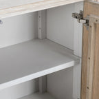 Buffet 4 portes Elodie de Classic Home - 79 cm (L) x 17 cm (P) x 34 cm (H)