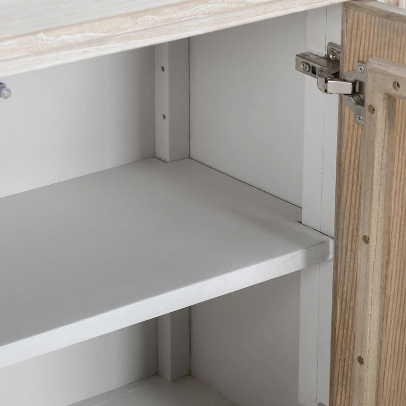 Buffet 4 portes Elodie de Classic Home - 79 cm (L) x 17 cm (P) x 34 cm (H)