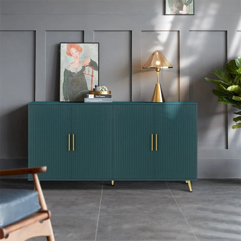 Buffet et étagères réglables pour salon et chambre