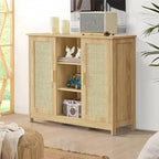 Armoire de rangement à 2 portes et 4 étagères - 11,8 cm (P) x 35,4 cm (L) x 31,7 cm (H)