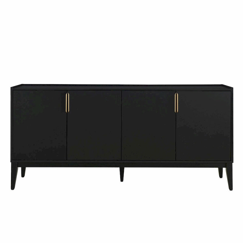 Buffet de rangement en bois à 4 portes