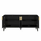 Buffet de rangement en bois à 4 portes