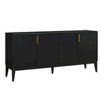 Buffet de rangement en bois à 4 portes