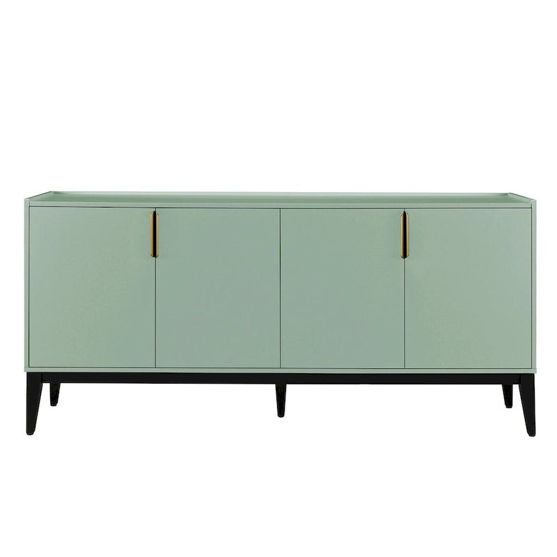 Buffet de rangement en bois à 4 portes