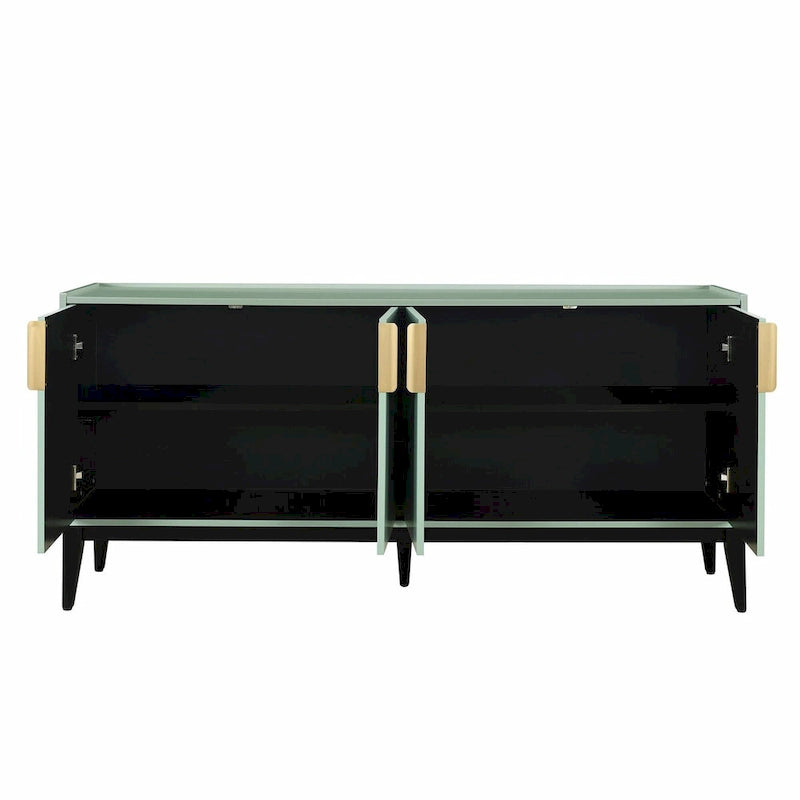 Buffet de rangement en bois à 4 portes
