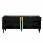Buffet de rangement en bois à 4 portes