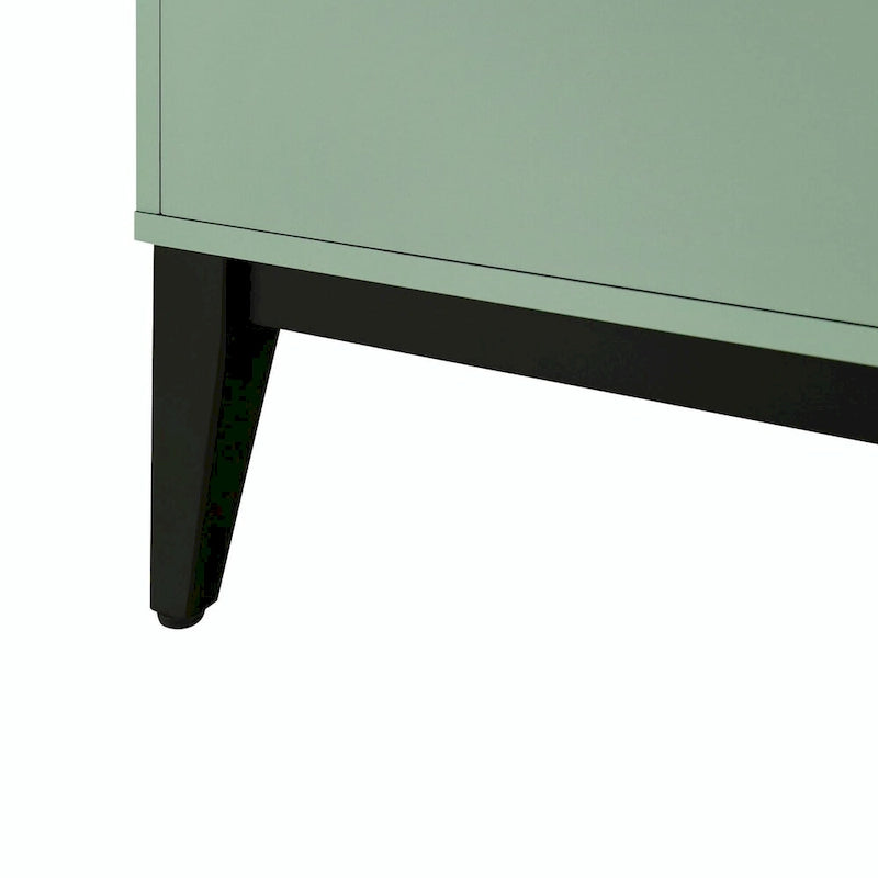 Buffet de rangement en bois à 4 portes