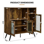 Buffet - 13,5 cm (P) x 39,5 cm (L) x 39,5 cm (H)