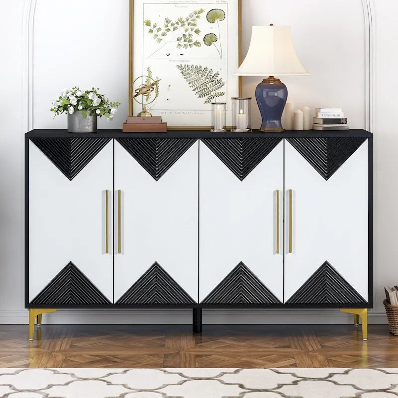 Buffet à 4 portes de 60 pouces