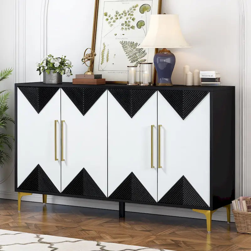 Buffet à 4 portes de 60 pouces