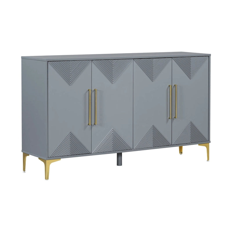 Buffet à 4 portes de 60 pouces