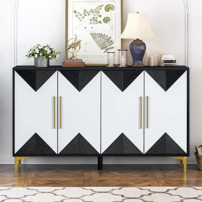 Buffet à 4 portes de 60 pouces