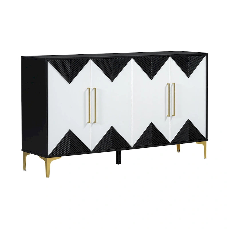 Buffet à 4 portes de 60 pouces