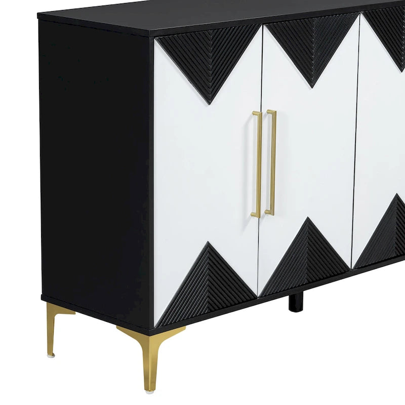 Buffet à 4 portes de 60 pouces
