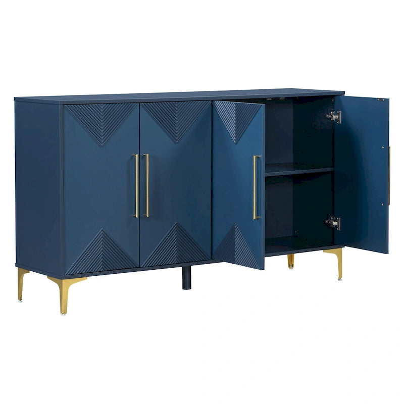 Buffet à 4 portes de 60 pouces