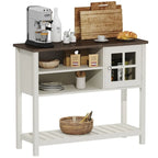 Meuble bar à café style ferme - 13,8 cm (P) x 39,3 cm (L) x 31,5 cm (H)