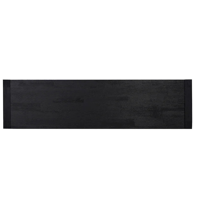 Console d'entrée/de salon avec 2 tiroirs et 1 étagère