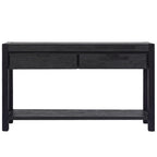 Console d'entrée/de salon avec 2 tiroirs et 1 étagère