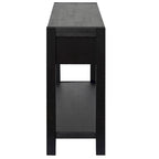 Console d'entrée/de salon avec 2 tiroirs et 1 étagère