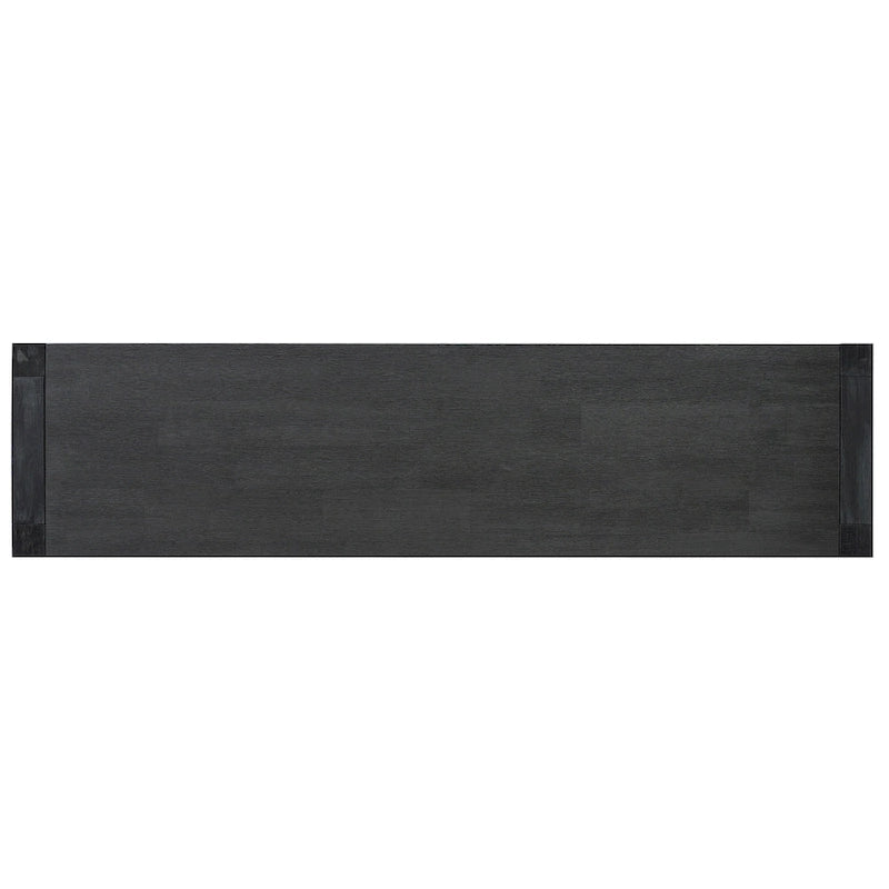 Console d'entrée/de salon avec 2 tiroirs et 1 étagère