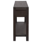 Console d'entrée/de salon avec 2 tiroirs et 1 étagère