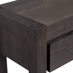 Console d'entrée/de salon avec 2 tiroirs et 1 étagère