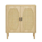Buffet de cuisine GEITIN avec portes décoratives en rotin