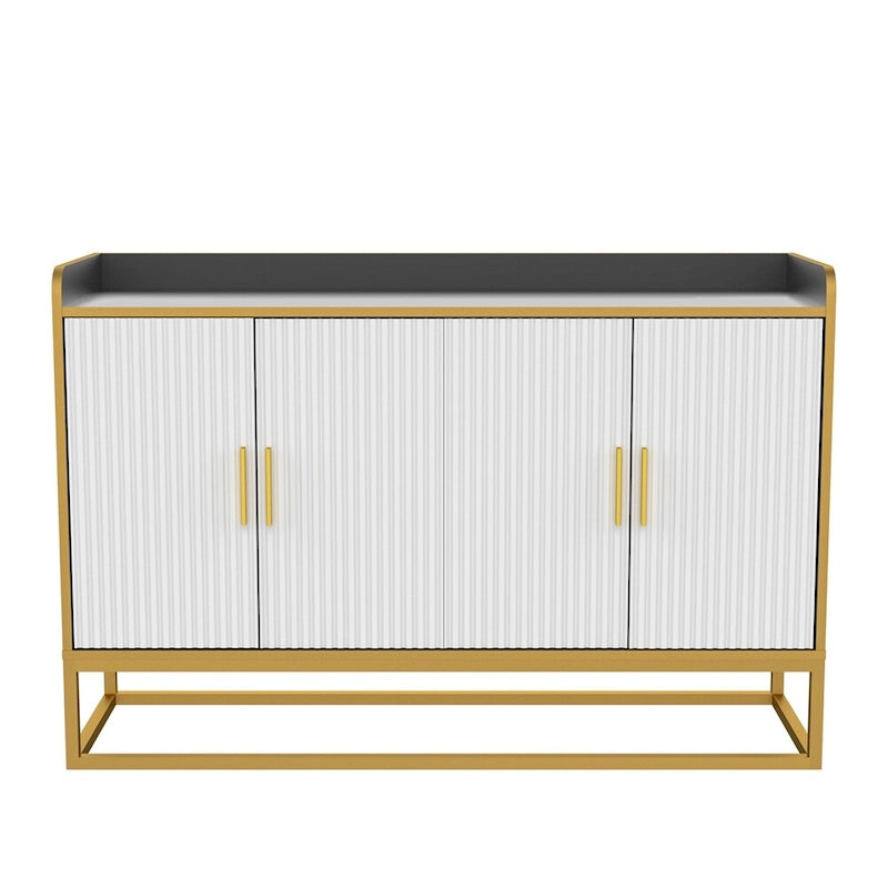 Buffet de cuisine moderne avec pieds en métal