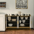 Buffet de cuisine moderne avec pieds en métal