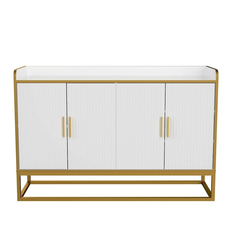 Buffet de cuisine moderne avec pieds en métal
