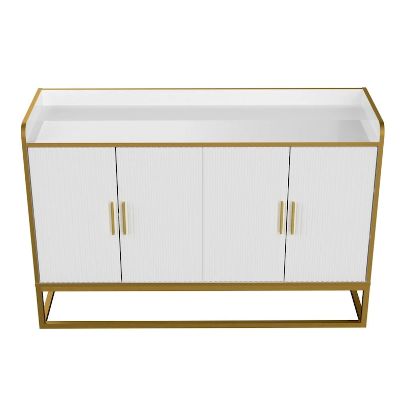 Buffet de cuisine moderne avec pieds en métal