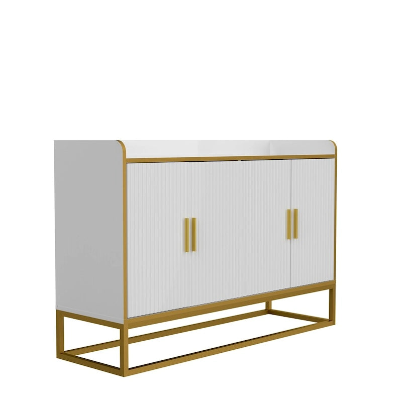 Buffet de cuisine moderne avec pieds en métal