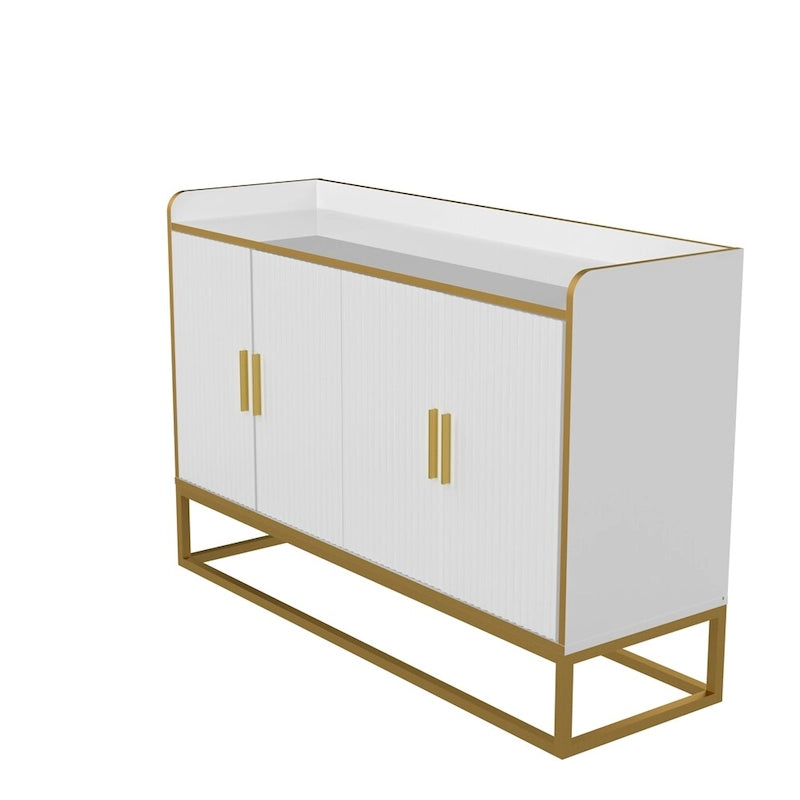 Buffet de cuisine moderne avec pieds en métal