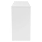 Buffet/vaisselier minimaliste de 60 pouces avec 4 portes