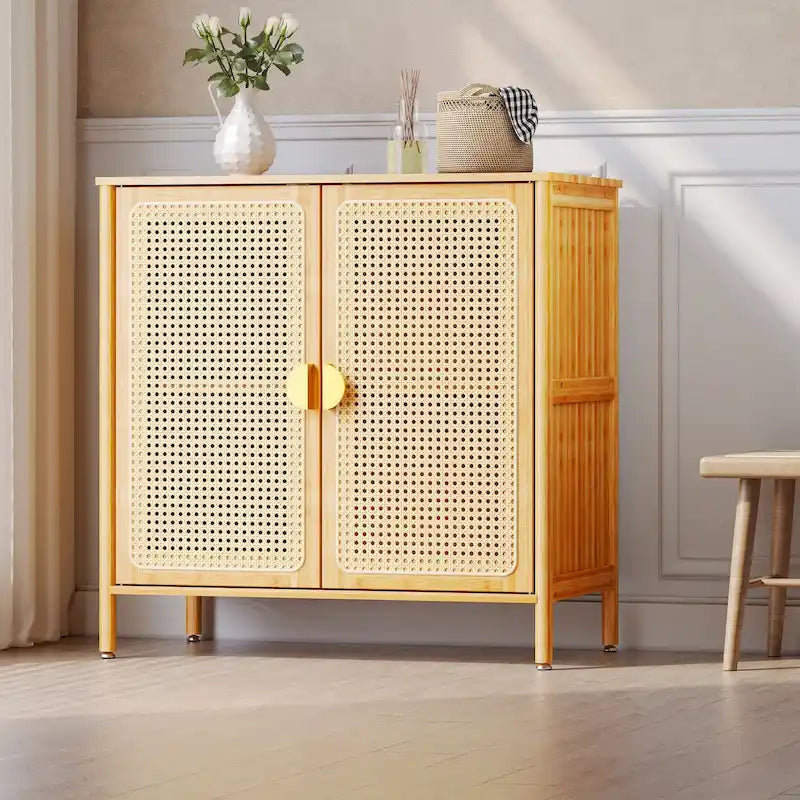 Buffet/meuble de rangement VredHom à 2 portes - 81 cm L x 41 cm P x 79 cm H