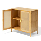 Buffet/meuble de rangement VredHom à 2 portes - 81 cm L x 41 cm P x 79 cm H
