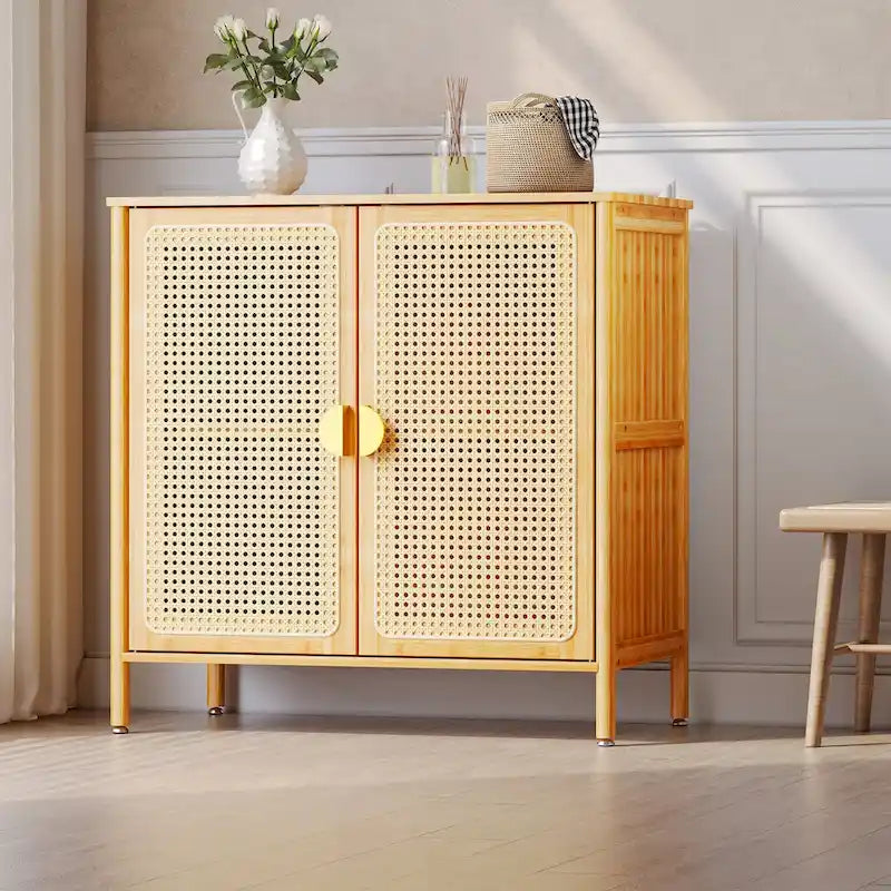 Buffet/meuble de rangement VredHom à 2 portes - 81 cm L x 41 cm P x 79 cm H