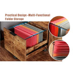 Classeur à roulettes JJS à 3 tiroirs, rangement en bois avec serrure et roulettes