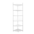 Étagère d'angle à 6 niveaux, réglable, en fil métallique