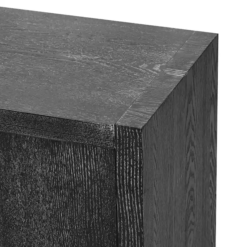 Buffet à quatre portes avec placage en frêne