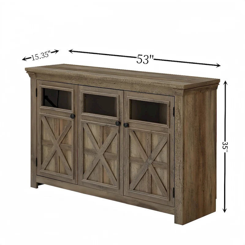 Buffet de style campagnard