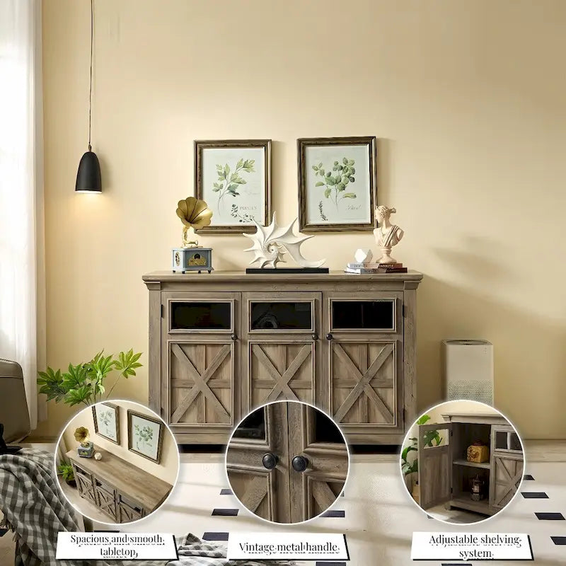 Buffet de style campagnard