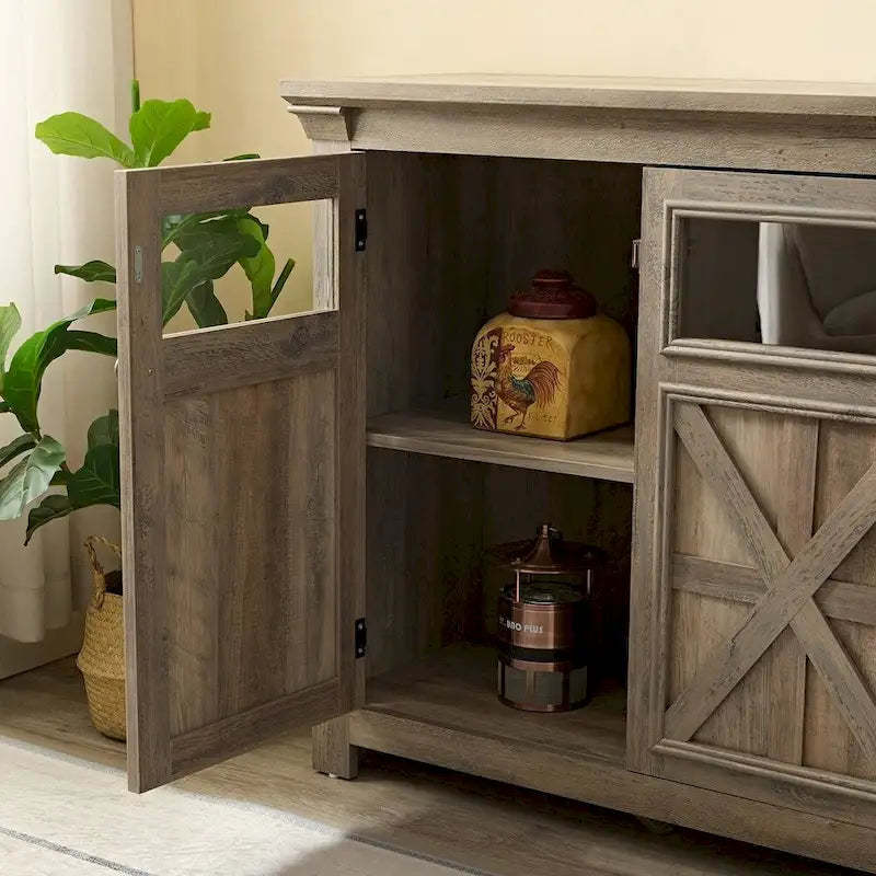Buffet de style campagnard
