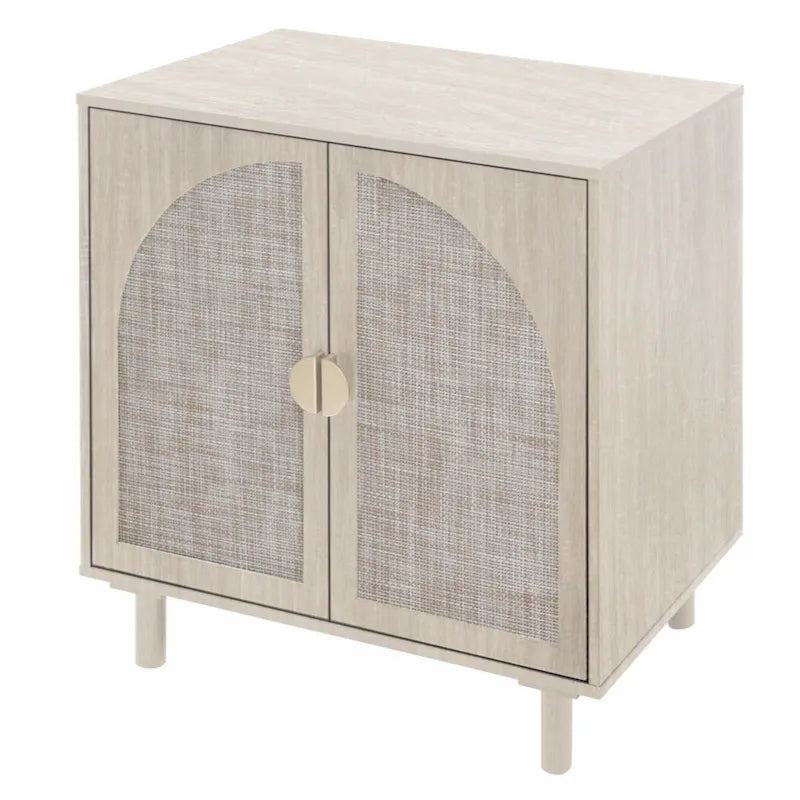 Armoire à 2 portes, idéale pour une chambre, un salon ou un bureau.