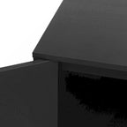 Armoire à 2 portes, idéale pour une chambre, un salon ou un bureau.