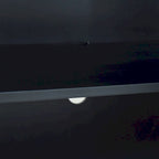 Buffet classique moderne à 4 portes avec rangement ouvert et étagères réglables