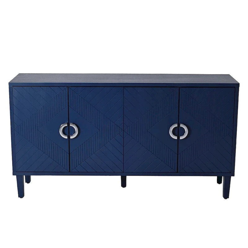 Buffet/vaisselier élégant et fonctionnel à 4 portes
