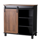 Buffet bar industriel moderne Glitzhome 32,25H