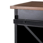 Buffet bar industriel moderne Glitzhome 32,25H